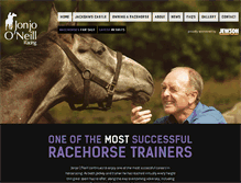 Tablet Screenshot of jonjooneillracing.com